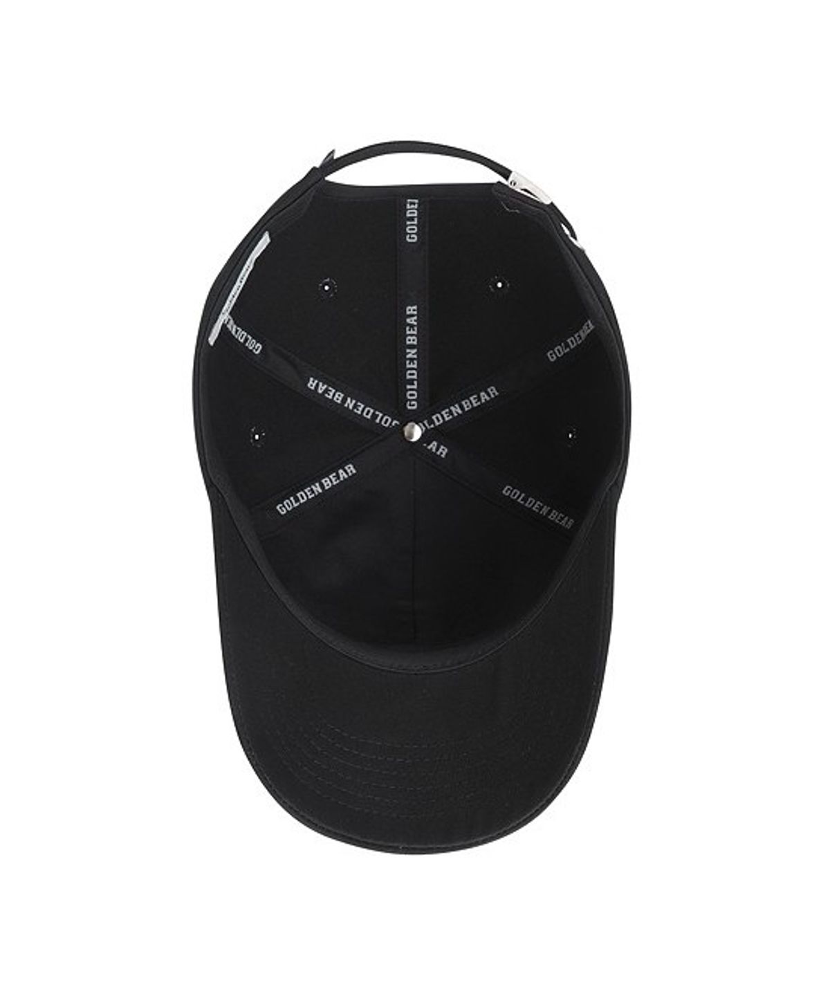골든베어(GOLDEN BEAR) (U) Essential Flag Logo Ball Cap G6RAX26201BKX