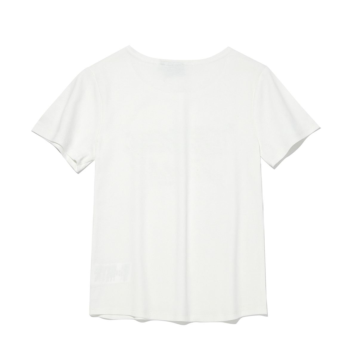 인터크루(INTERCREW) 우먼스 보트넥 반팔 슬림 티셔츠 화이트 ITA2TR62AWH