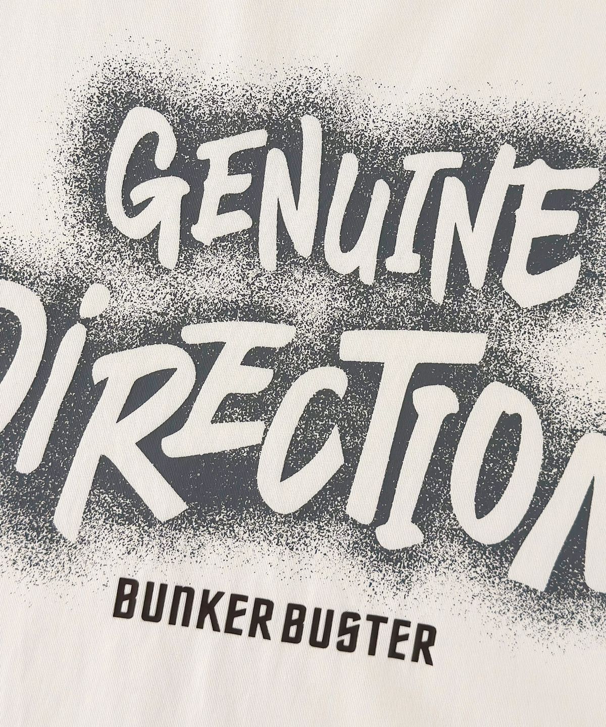 벙커버스터(BUNKERBUSTER) 타이포 그래픽 링거 반팔티 MQ2TU258_GREEN