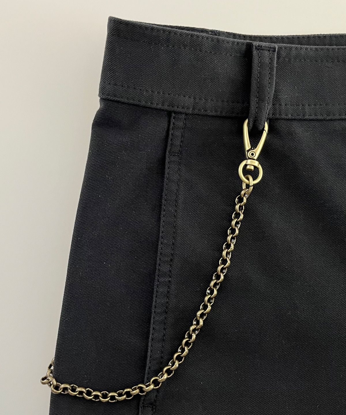 섹스토(SEXTO) [팬츠체인]3MM BL Chain Vintage Gold