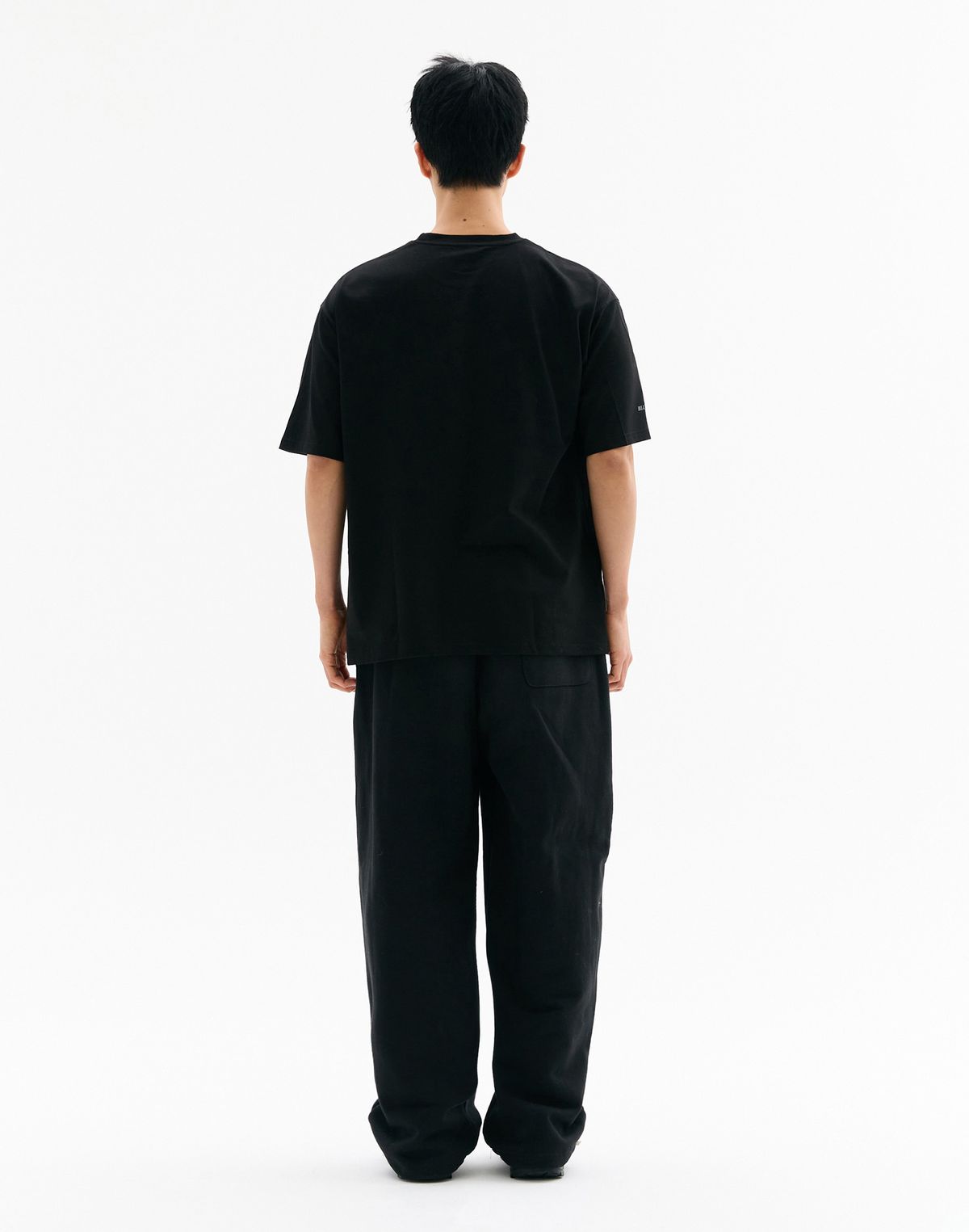 블루잉(BLUEING) BLUEING SCOTCH SIMBOL LOGO TEE [WHITE, BLACK]