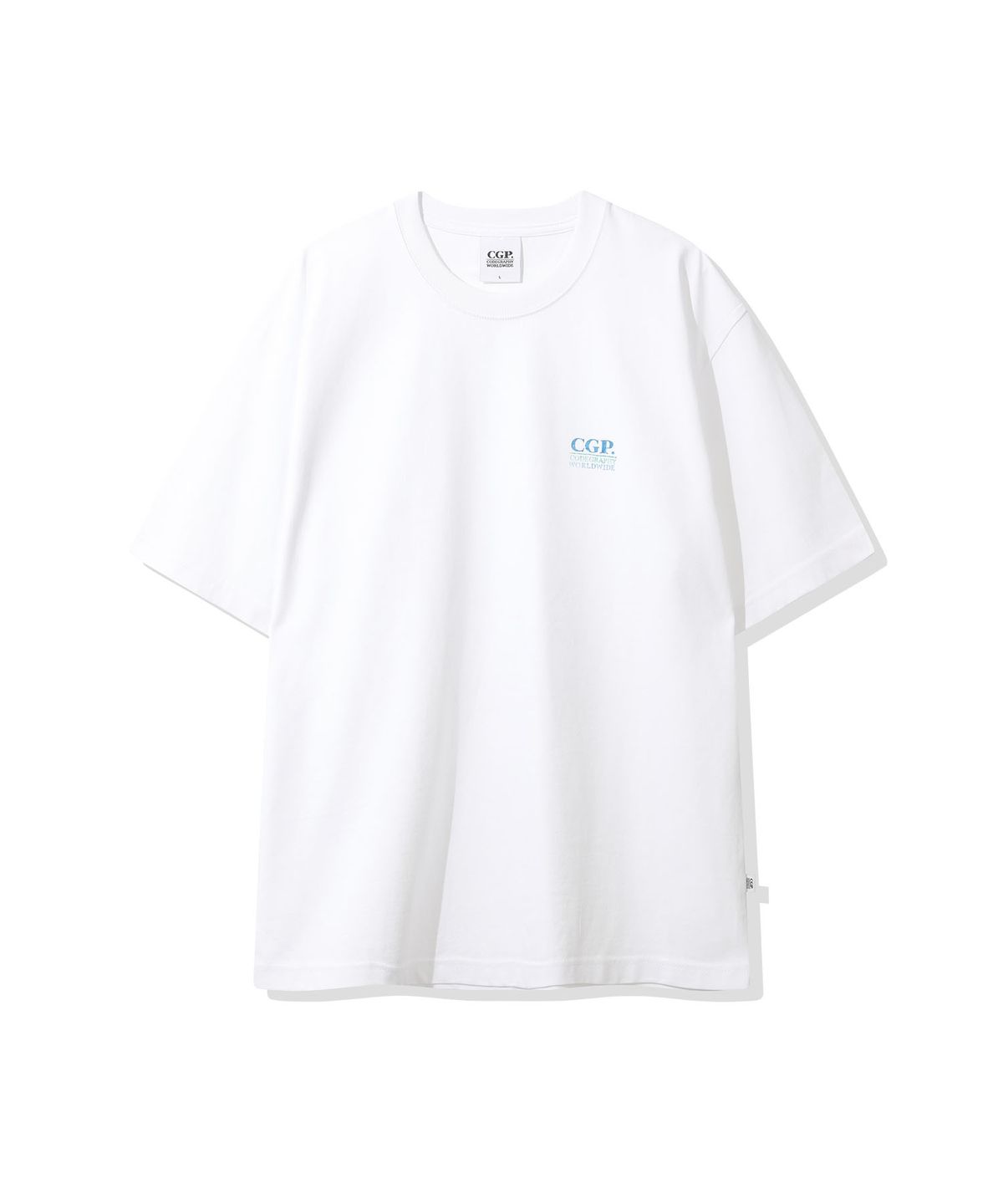 코드그라피(CGP) COZY COAST 반소매 티셔츠-화이트