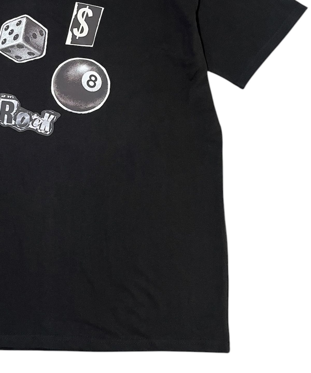 스케이터락(SK8ER ROCK) All In 8 Collage T-Shirt ((Black))