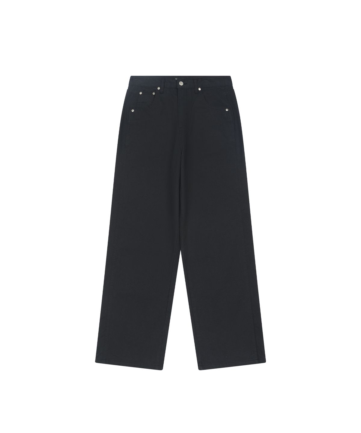 오헤시오(OHESHIO) STRAIGHT COLOR COTTON PANTS, NAVY