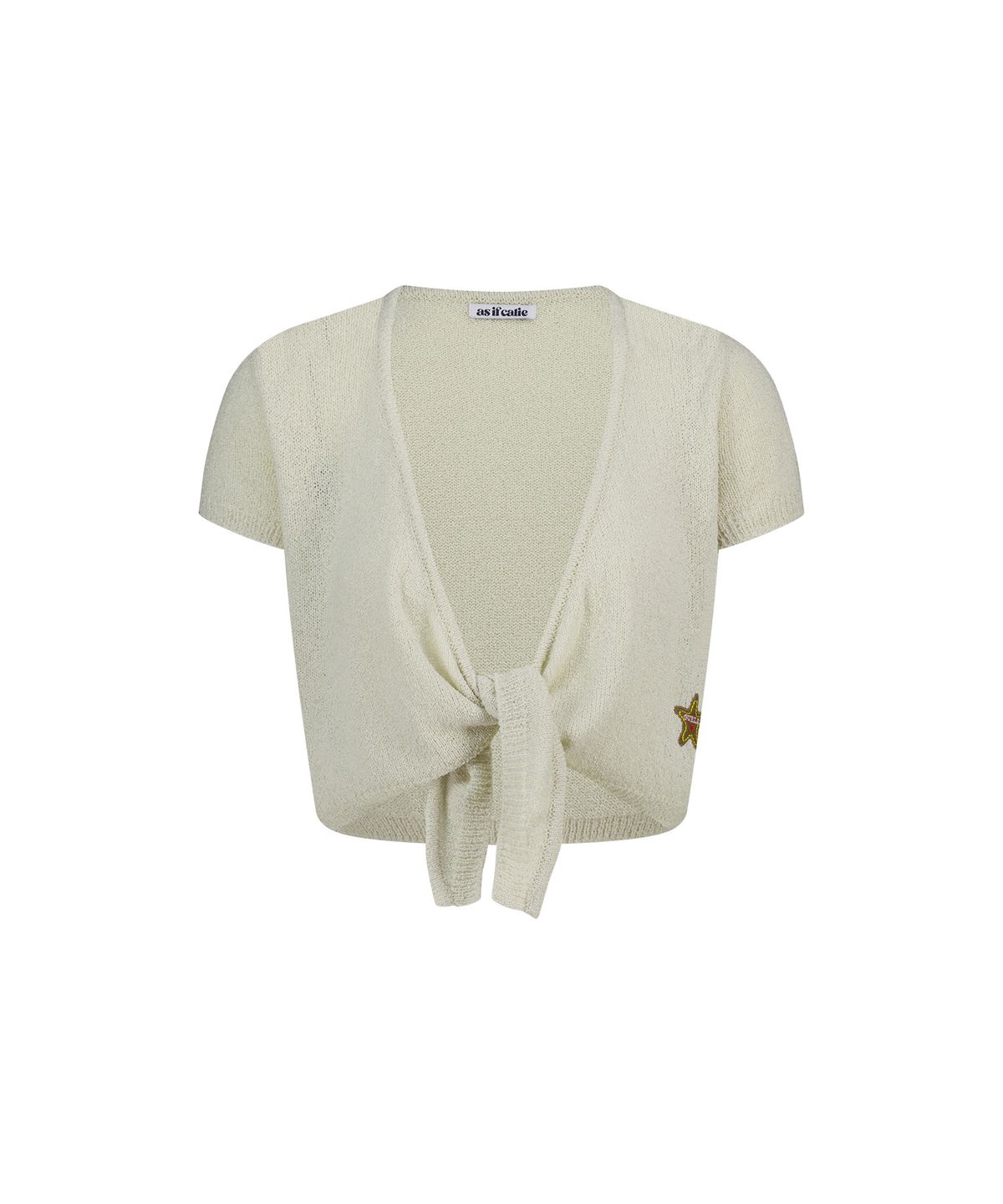 에즈이프 캘리(ASIF CALIE) CROPPED KNIT BOLERO SET BEIGE