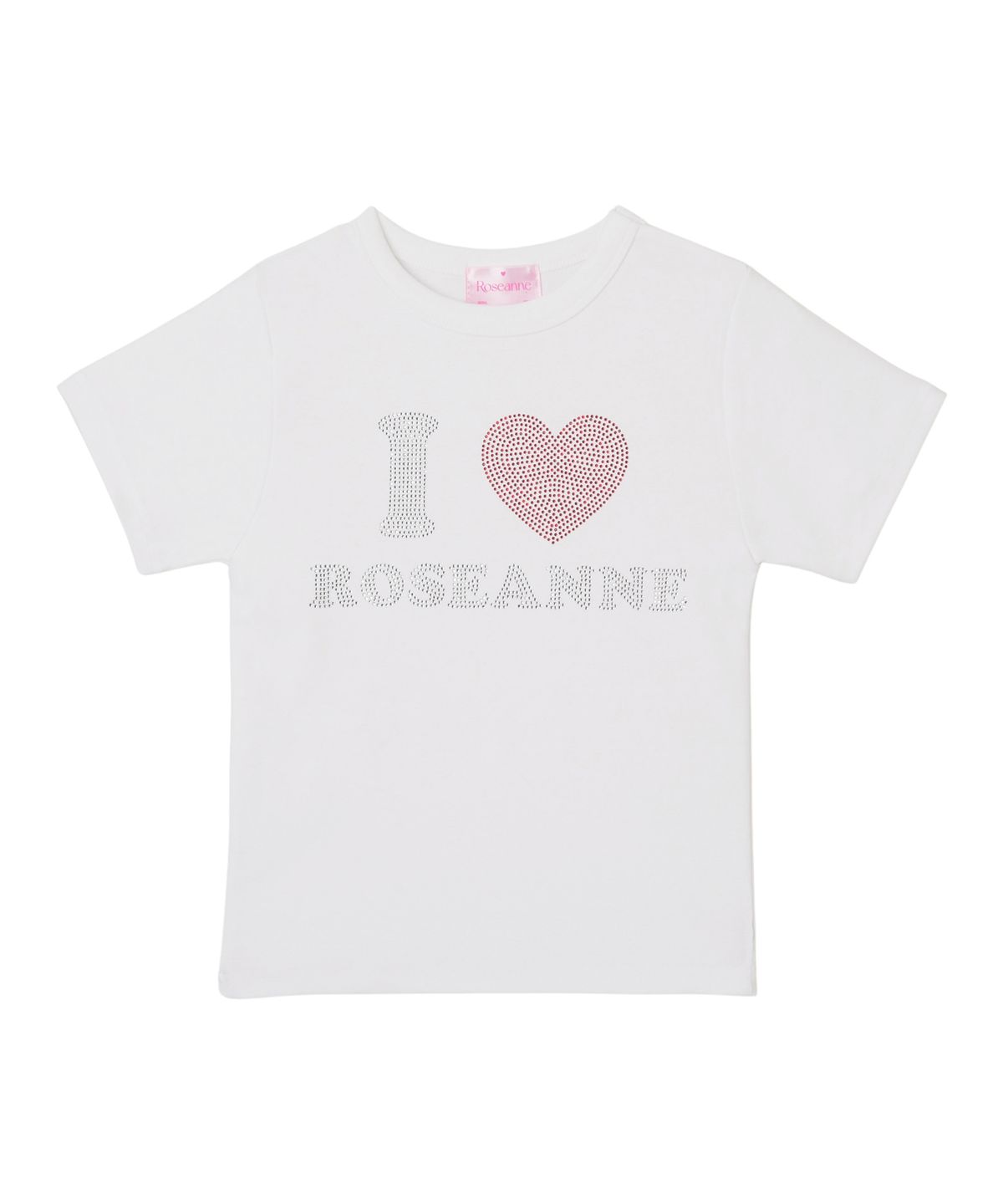 로잔느(ROSEANNE) I︎ LOVE ROSEANNE Twinkle Tee (White)