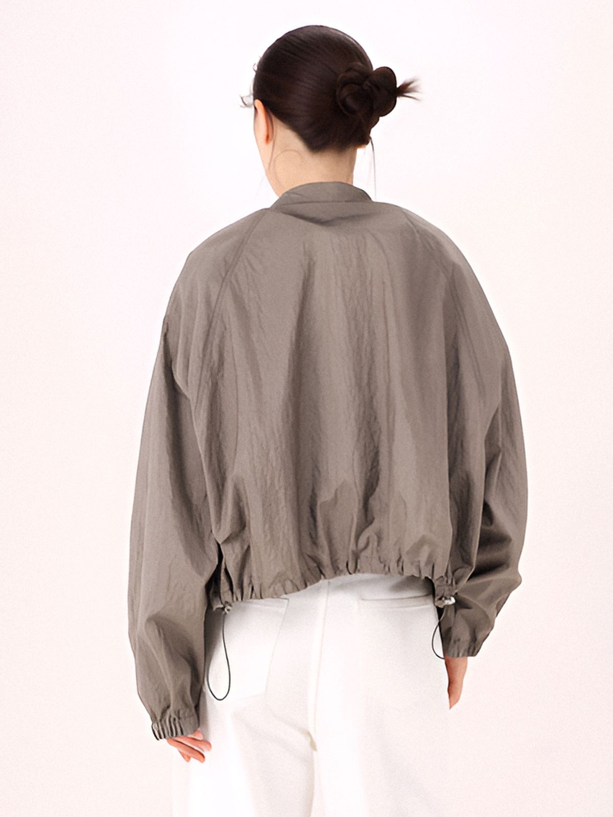아쿠드(ACUD) Light Sheer Wind Jumper _Brown