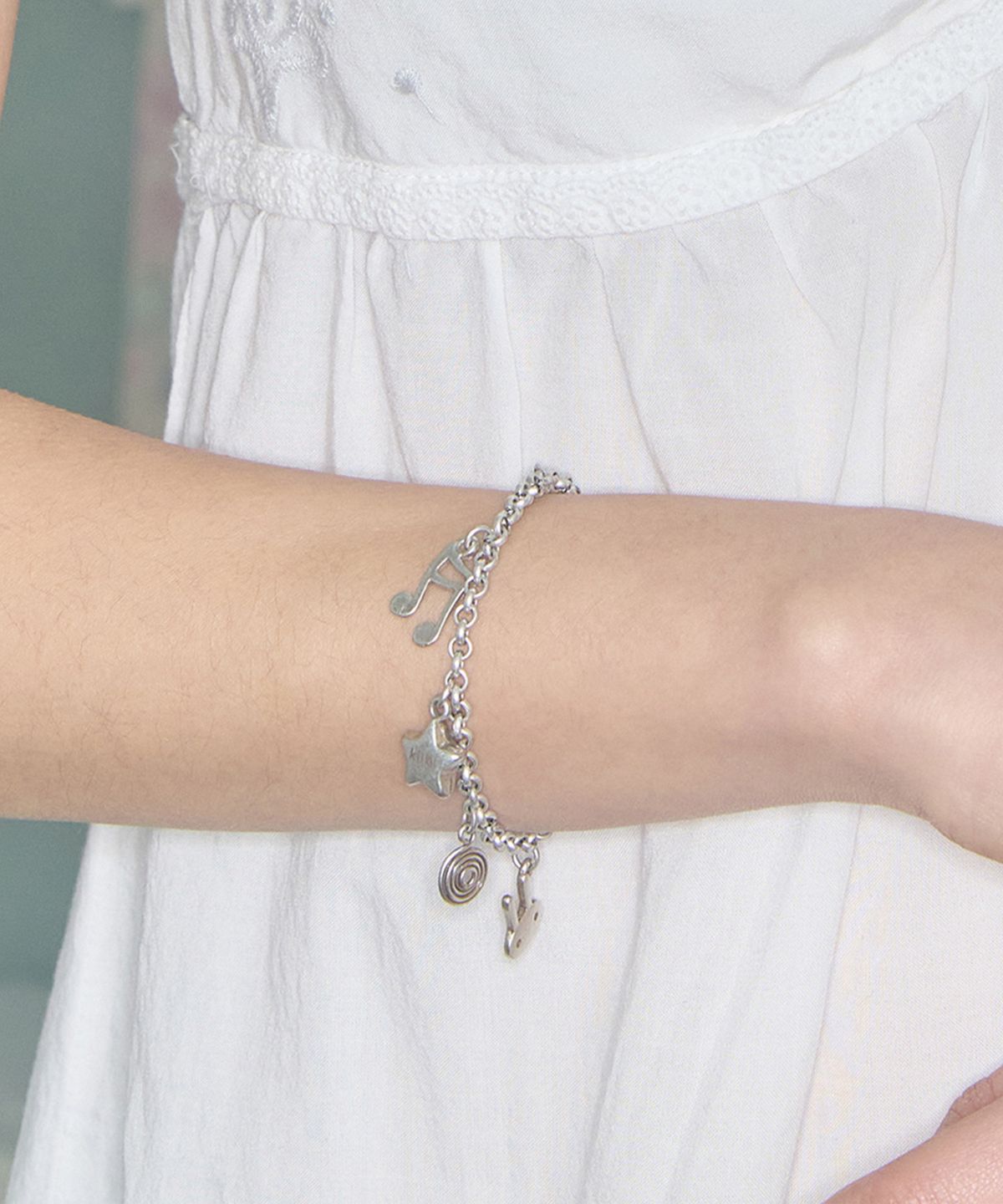키이비(KIIBI) star mix bracelet silver