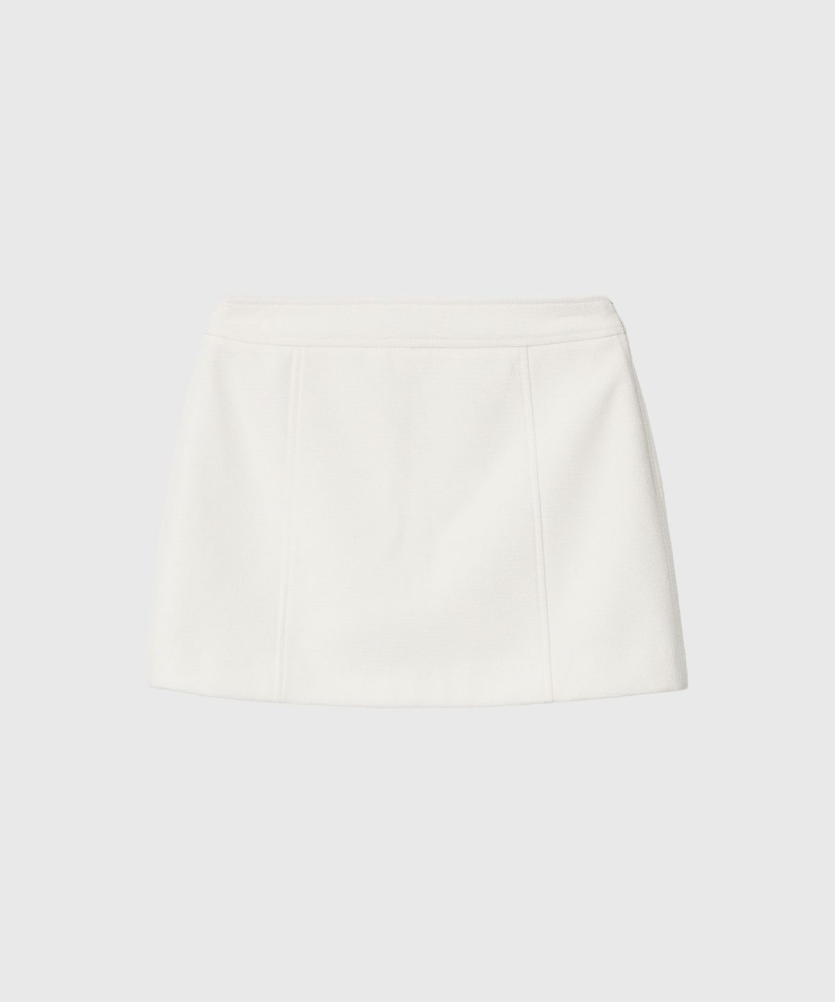룩캐스트(LOOKAST) 베카 트위드 컷라인 미니 스커트 / BECCA TWEED CUT-LINE MINI SKIRT_2colors