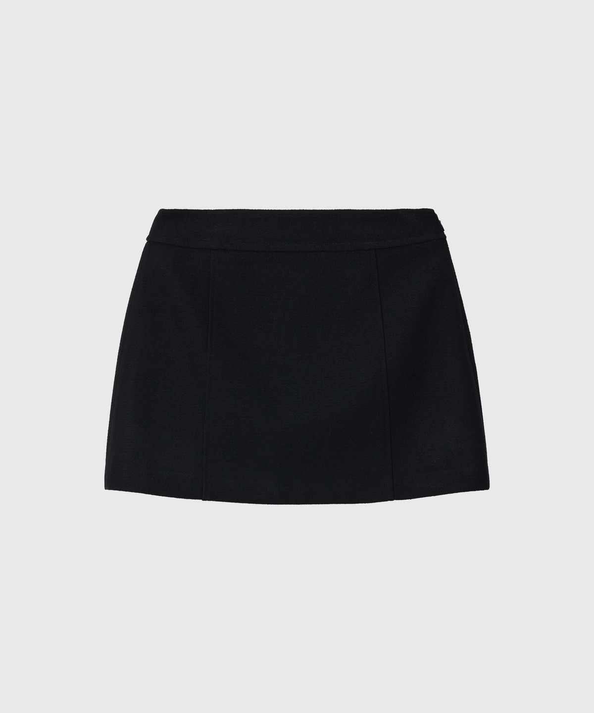 룩캐스트(LOOKAST) 베카 트위드 컷라인 미니 스커트 / BECCA TWEED CUT-LINE MINI SKIRT_2colors