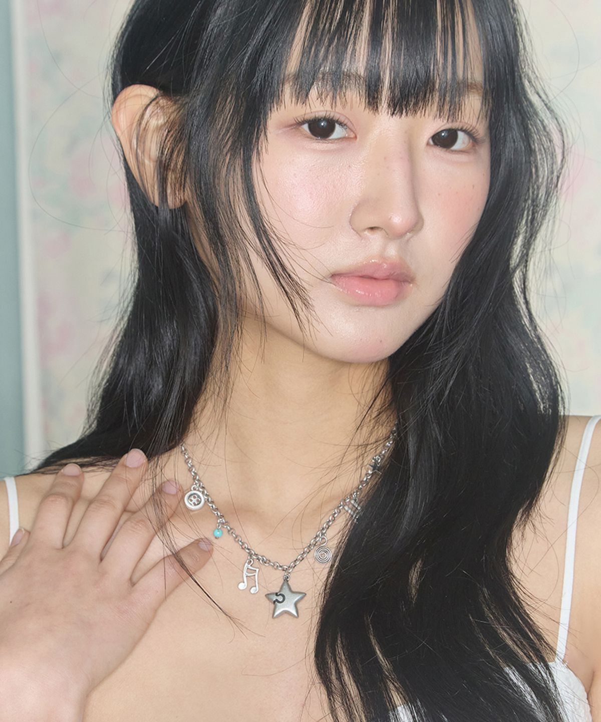 키이비(KIIBI) star mix necklace silver