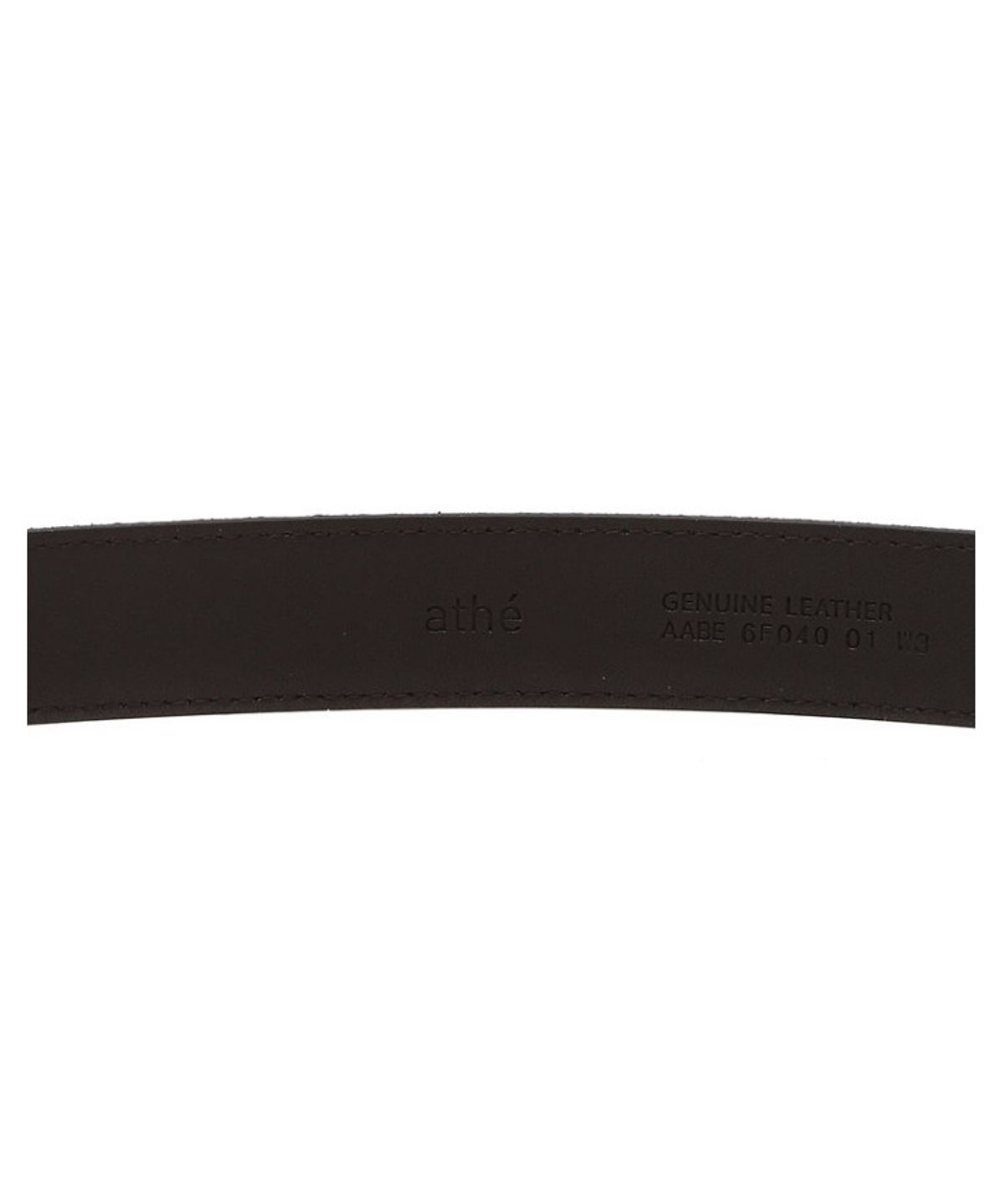 아떼 바네사브루노(ATHE VANESSABRUNO) 브라운 30MM 스웨이드 벨트 AABE6F040W3