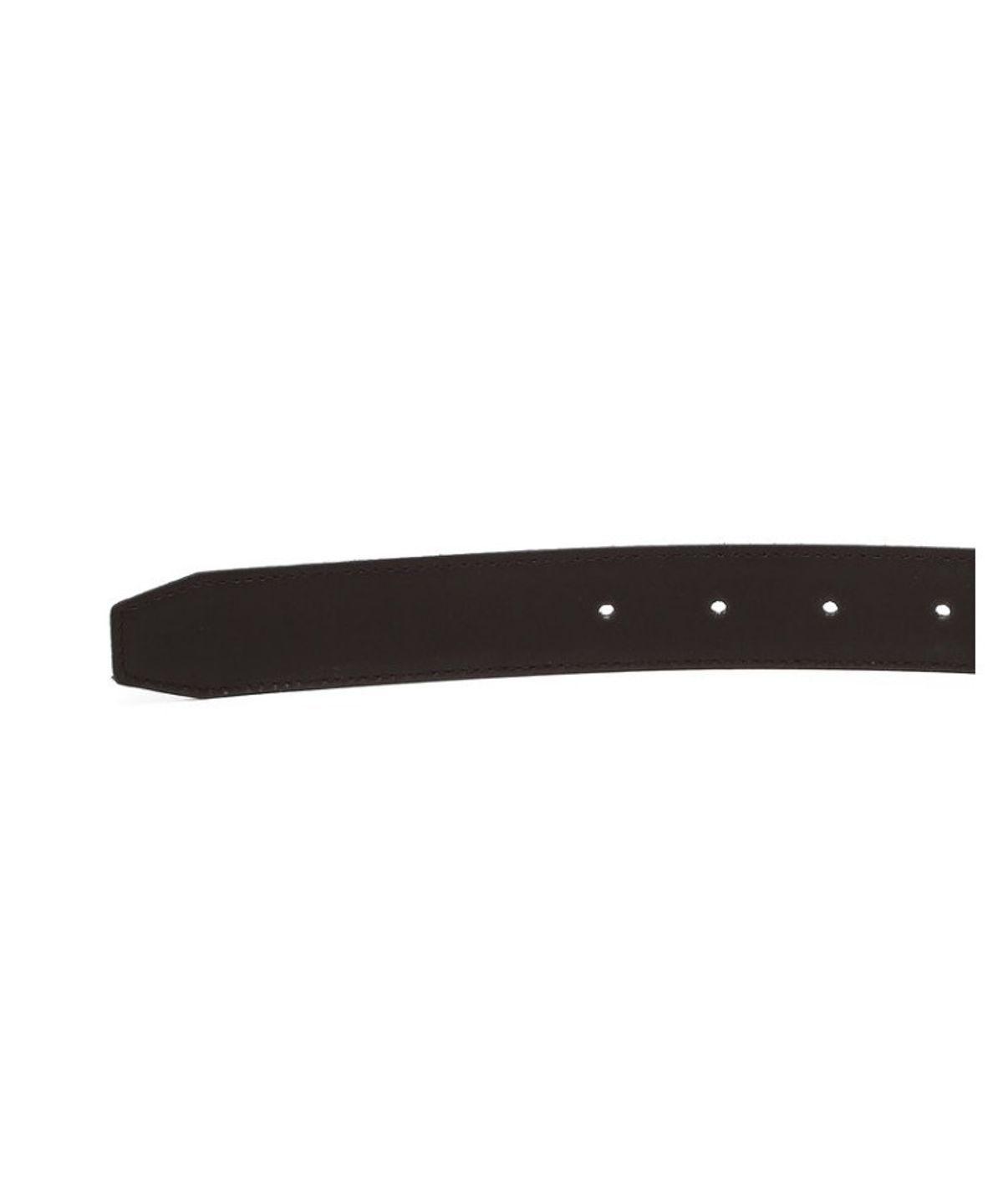 아떼 바네사브루노(ATHE VANESSABRUNO) 브라운 30MM 스웨이드 벨트 AABE6F040W3