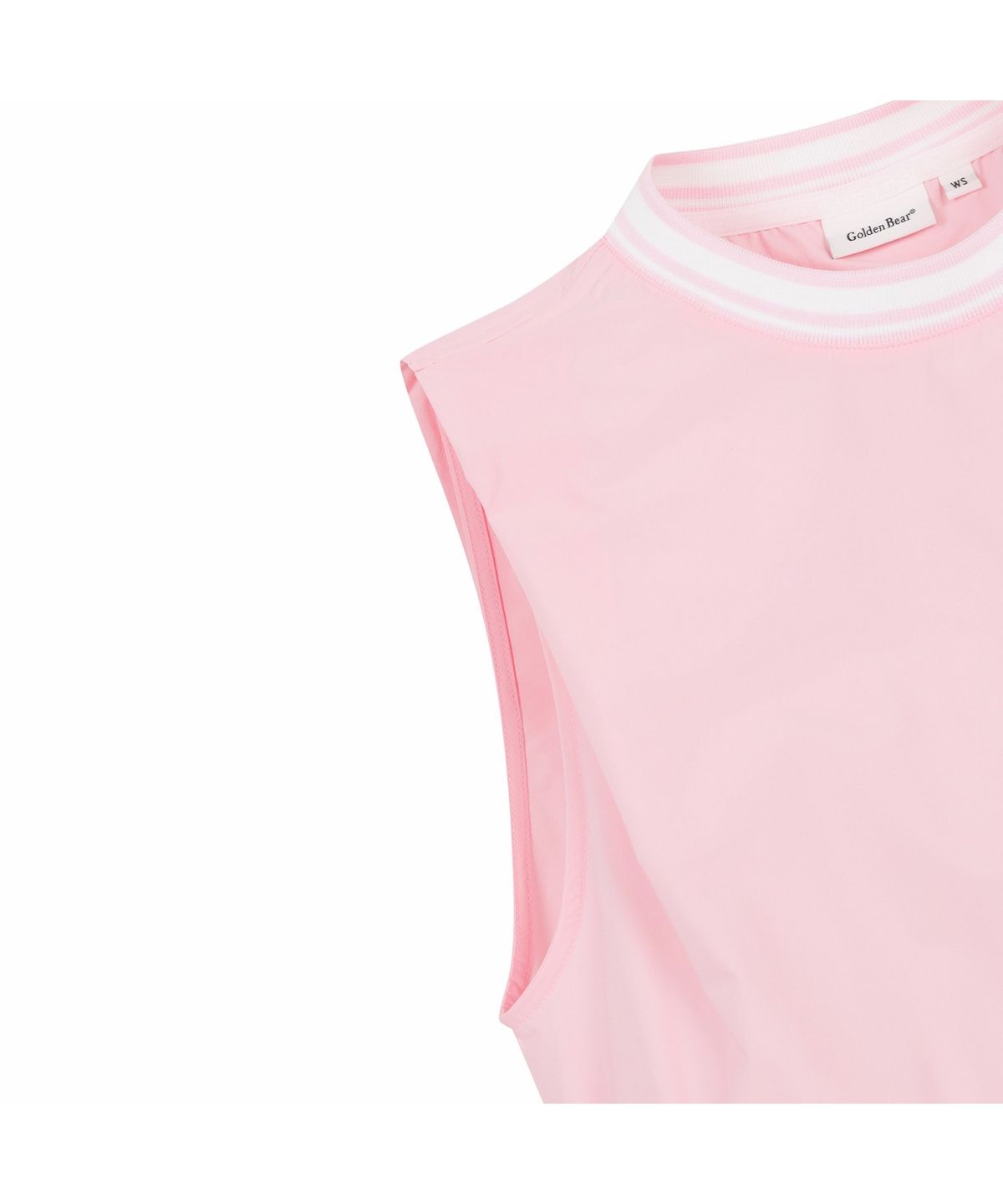 골든베어(GOLDEN BEAR) (W) V-neck Sleeveless Woven Vest G5VAM26211PIX