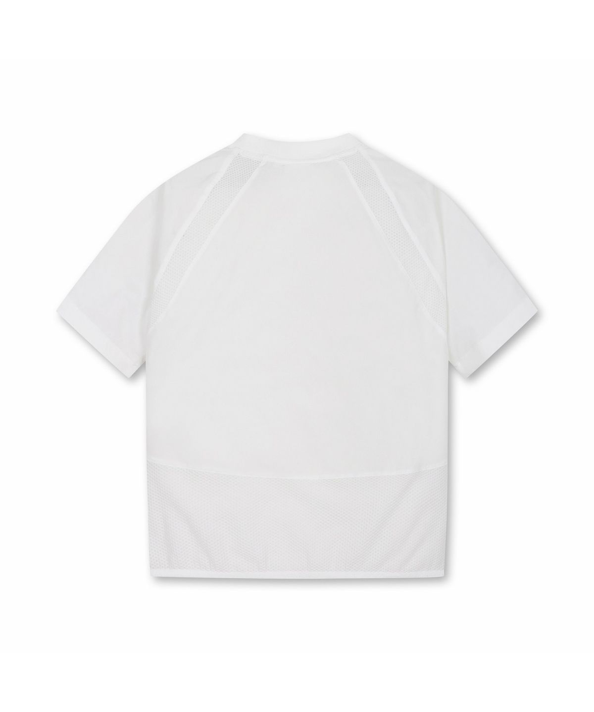 골든베어(GOLDEN BEAR) (W) Mesh Hybrid T-shirt G5TAM26361WHX