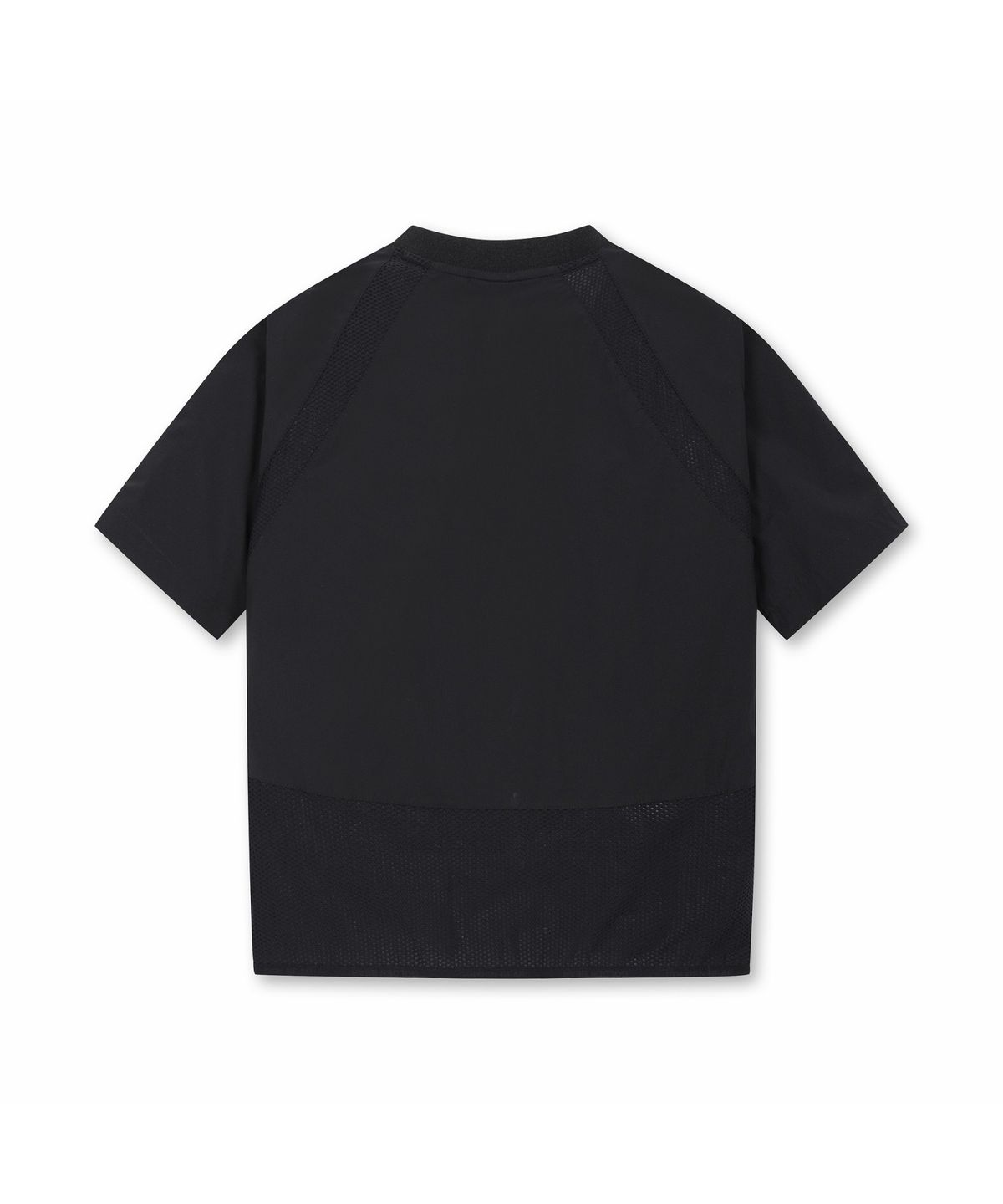 골든베어(GOLDEN BEAR) (W) Mesh Hybrid T-shirt G5TAM26361BKX