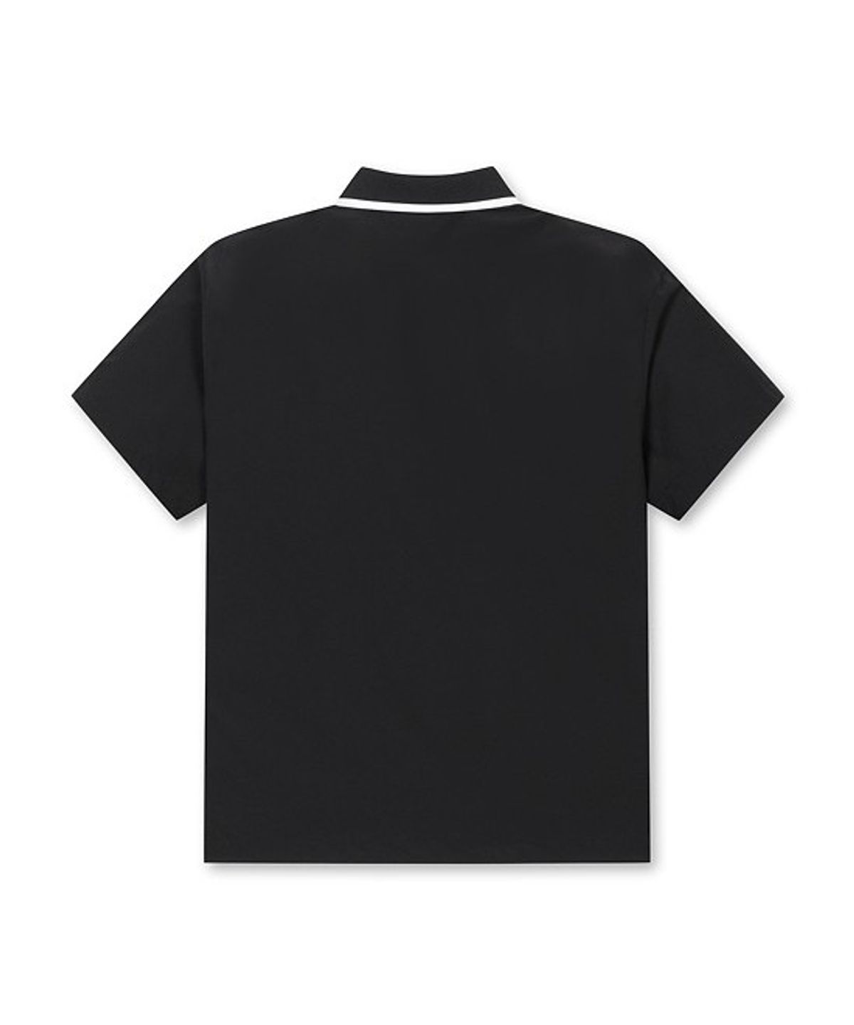 골든베어(GOLDEN BEAR) (W) Stretch Woven Collar Pullover G5TAM26101BKX