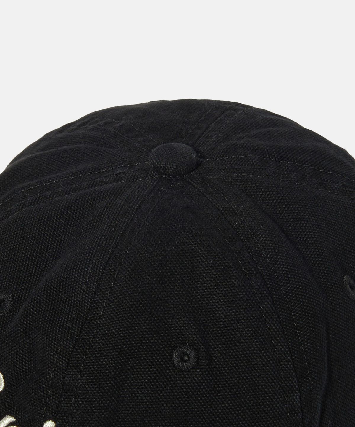 에스피오나지(ESPIONAGE) Script Logo Vintage Cap Black