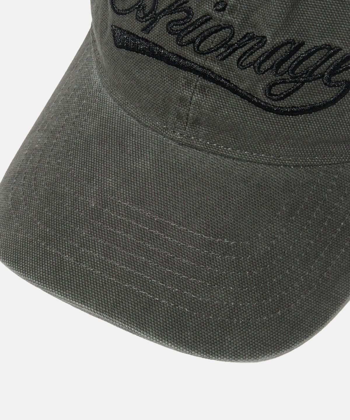 에스피오나지(ESPIONAGE) Script Logo Vintage Cap Grey
