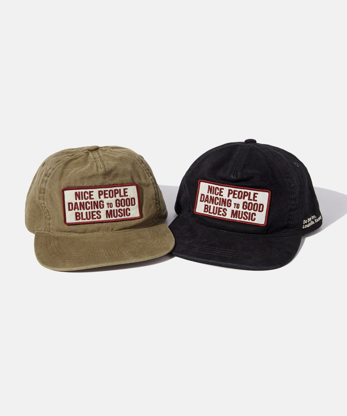 에스피오나지(ESPIONAGE) Blues Music 5Panel Vintage Cap Brown