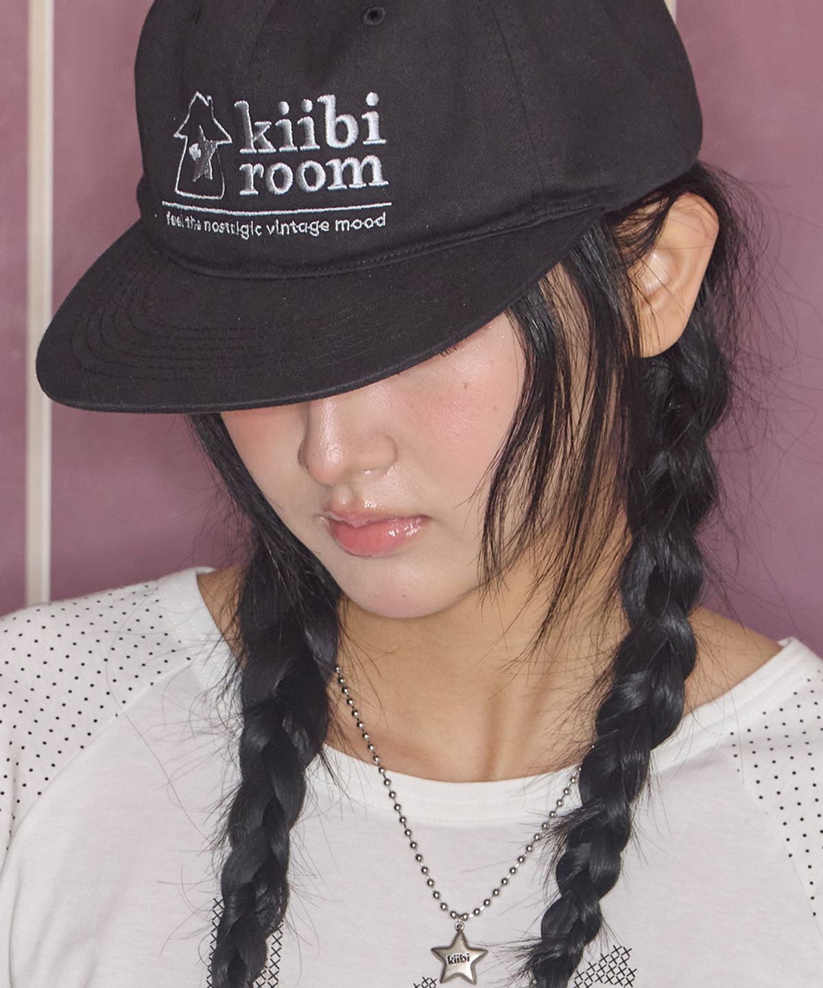 키이비(KIIBI) vintage room cap black
