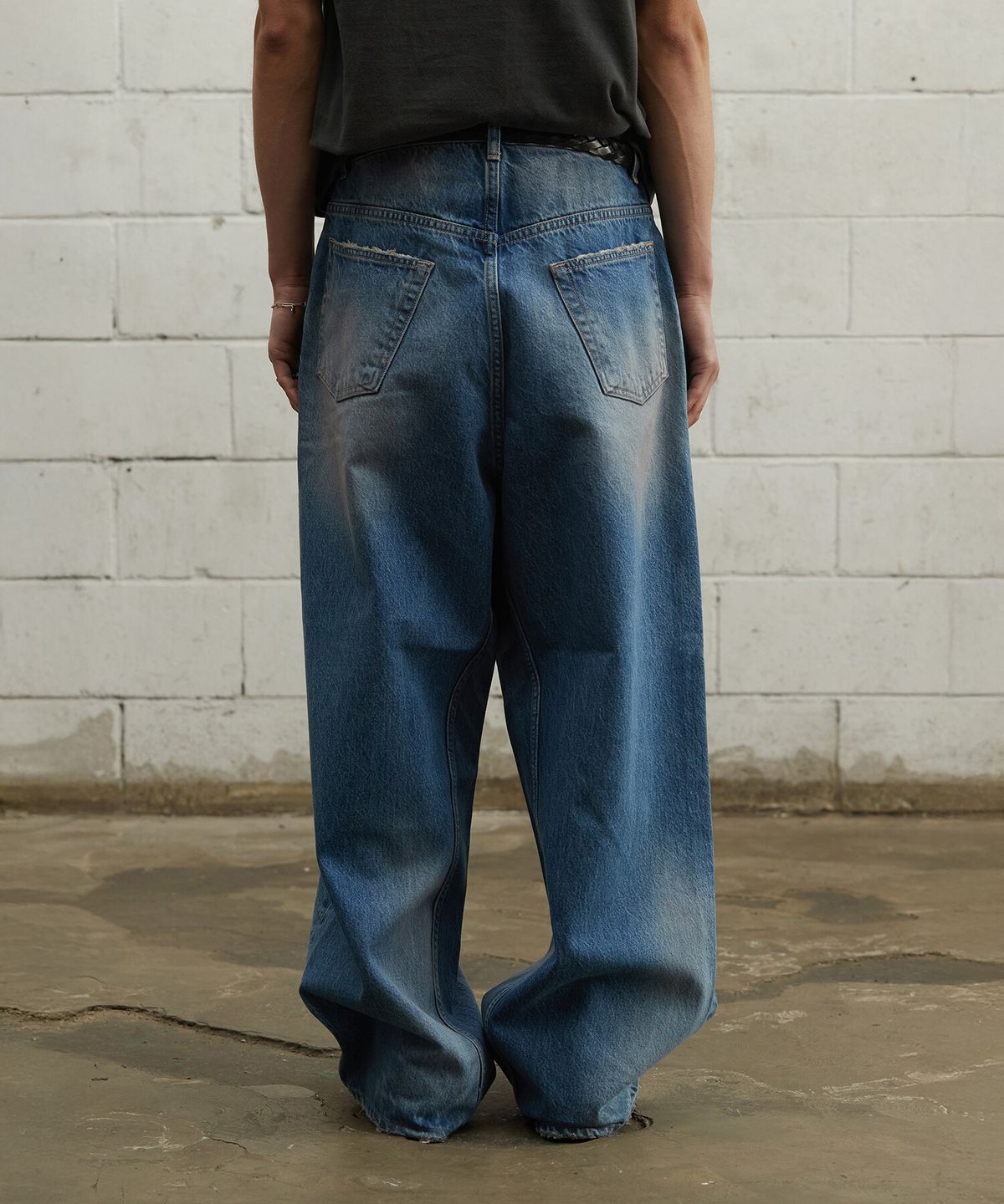 크래키(KRAKKI) [Men] A-Wide Denim_Indigo [KR265PMN441]