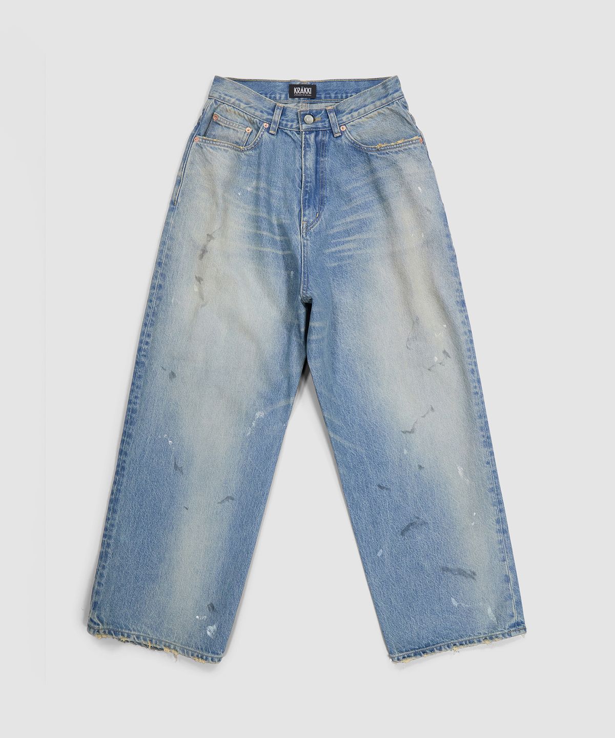 크래키(KRAKKI) [Women] A-Wide Denim_L/Indigo [KR265PWN442]