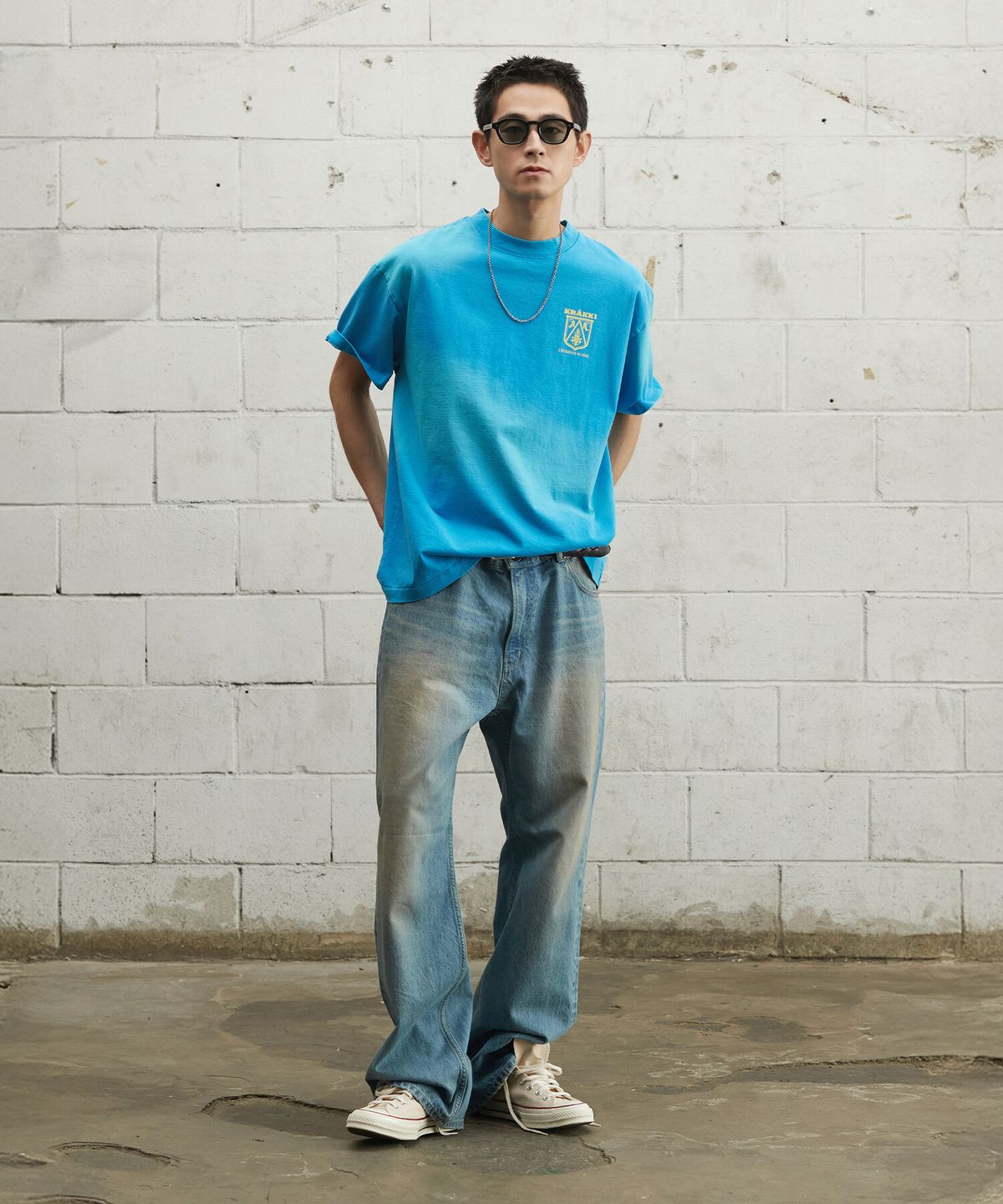 크래키(KRAKKI) [Men] Bootcut Denim_L/Indigo [KR265PMN422]