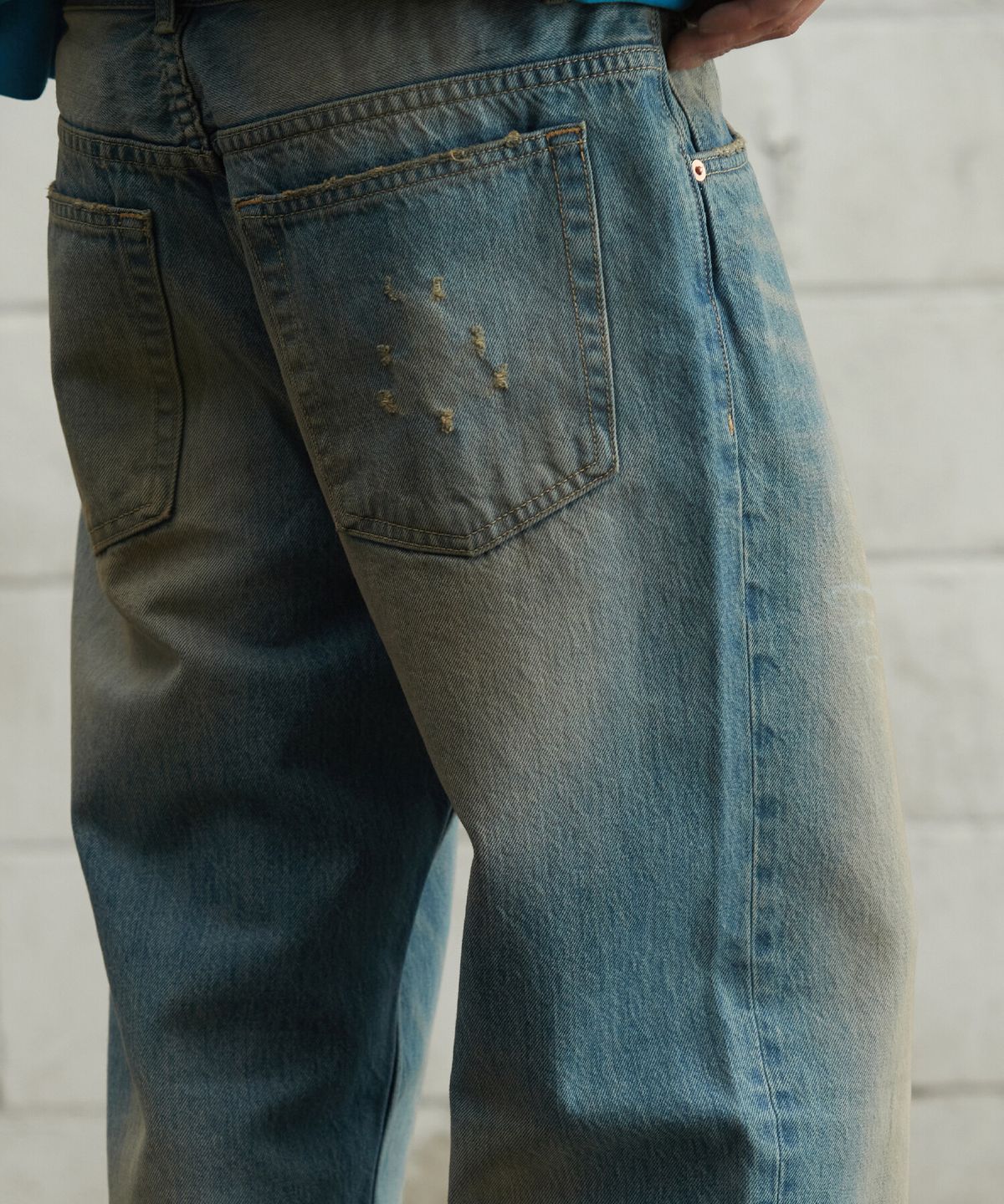 크래키(KRAKKI) [Men] Bootcut Denim_L/Indigo [KR265PMN422]