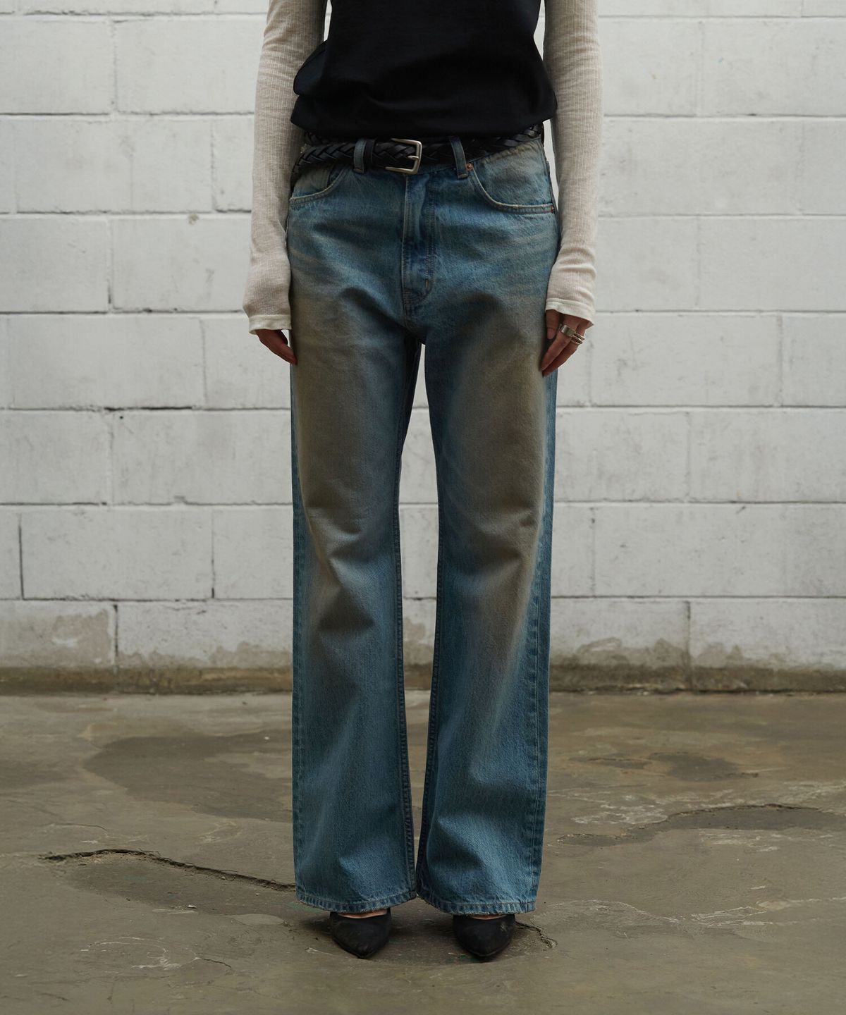 크래키(KRAKKI) [Women] Bootcut Denim_L/Indigo [KR265PWN422]