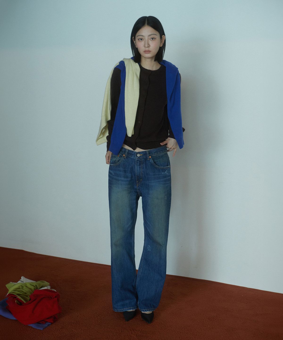크래키(KRAKKI) [Women] Bootcut Denim_Indigo [KR265PWN421]