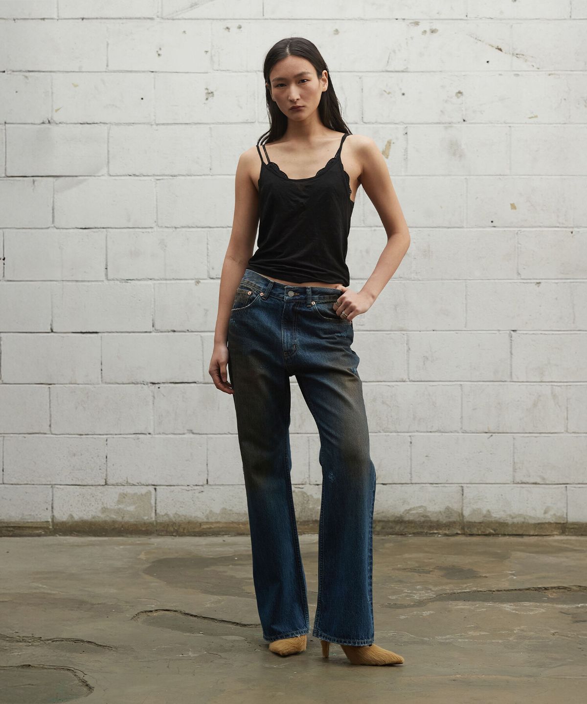 크래키(KRAKKI) [Women] Bootcut Denim_Indigo [KR265PWN421]
