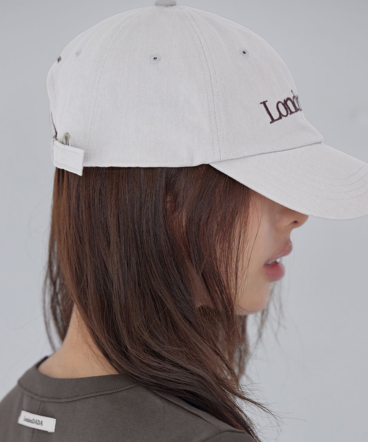 런던다다(LONDONDADA) Londondada Classic Ball Cap, ASH BEIGE