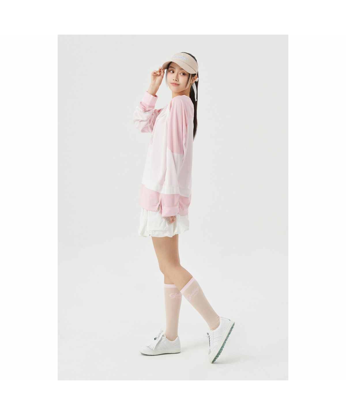골든베어(GOLDEN BEAR) (W) Ballon-fit Skirt G5KCM26401WHX