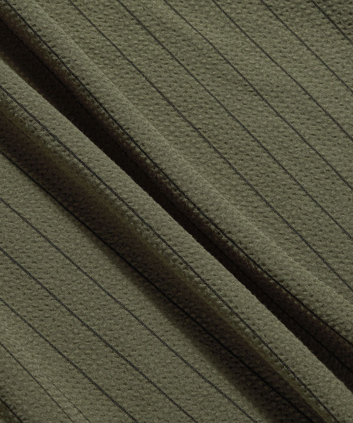 에스피오나지(ESPIONAGE) Seersucker Flap Pocket S/S Shirt Olive
