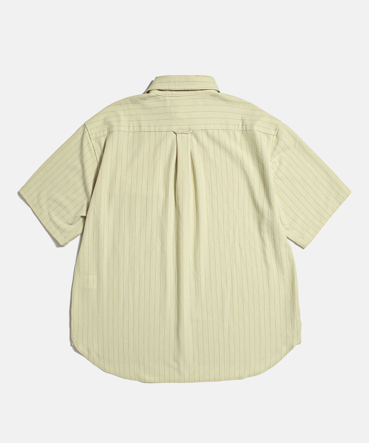 에스피오나지(ESPIONAGE) Seersucker Flap Pocket S/S Shirt Beige