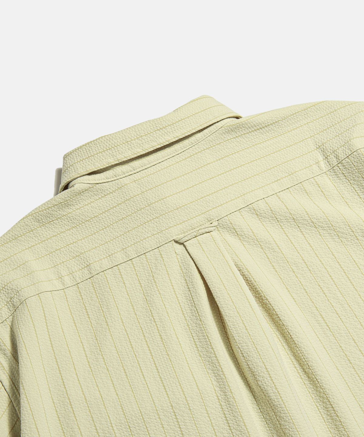 에스피오나지(ESPIONAGE) Seersucker Flap Pocket S/S Shirt Beige