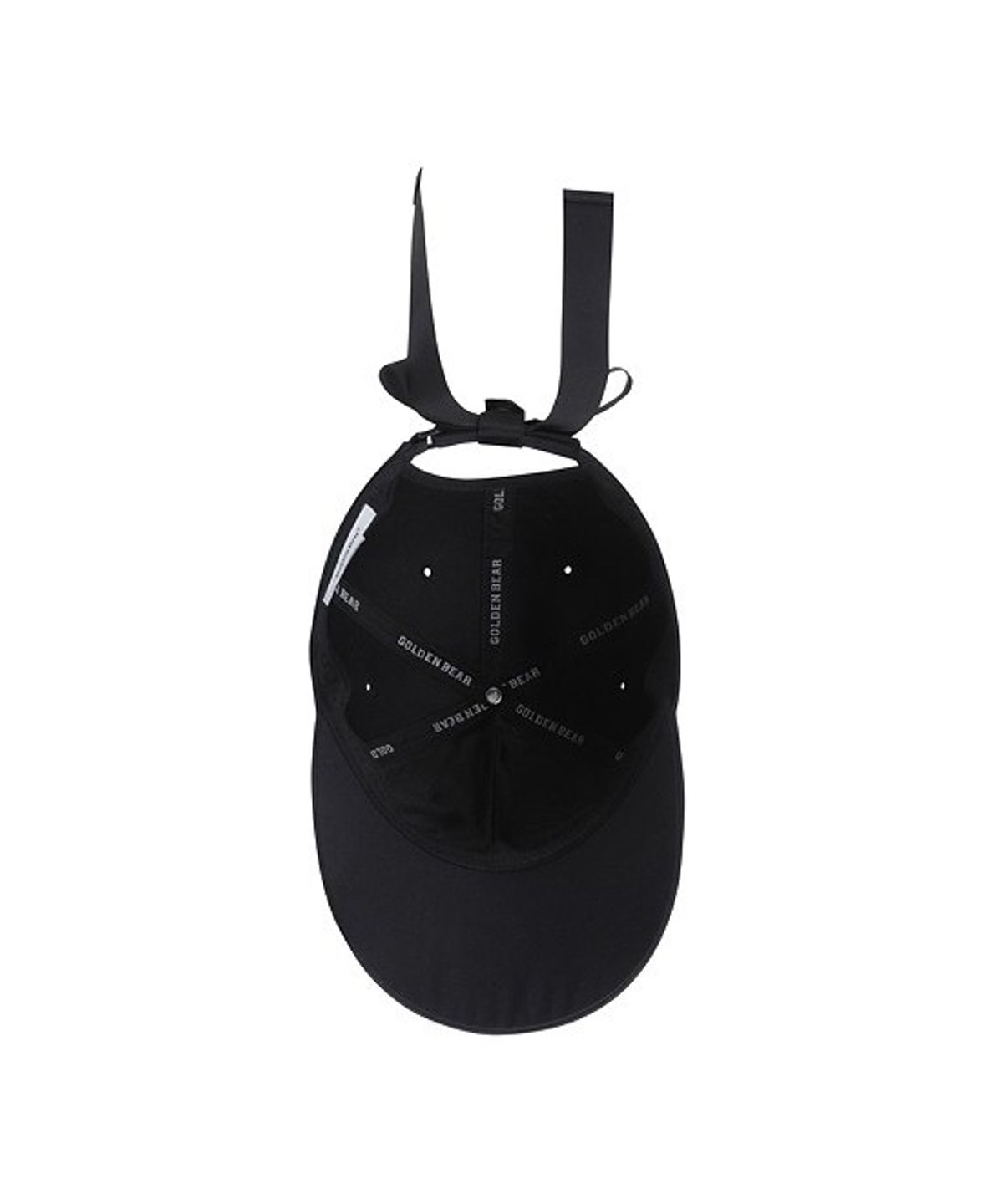 골든베어(GOLDEN BEAR) (W) Detachable Ribbon Tail Ball Cap   G6RAX26281BKX
