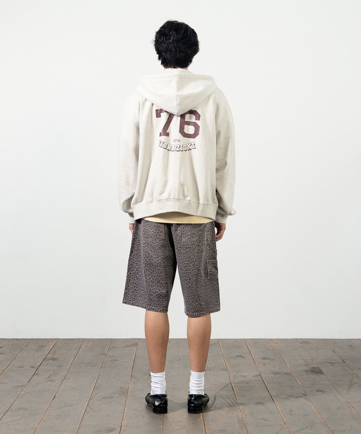 크래키(KRAKKI) [Unisex] Basic Zip-Up Hoodie_Oatmeal [KR265PUW421]