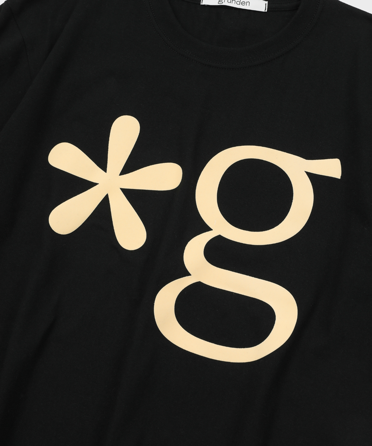 글런든(GRUNDEN) SIGNATURE LOGO T-SHIRT (BLACK)