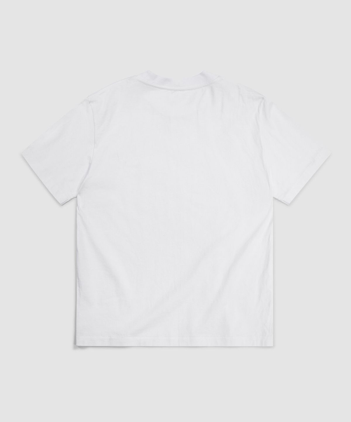 크래키(KRAKKI) [Unisex] Basic Logo Tee_White [KR265PUT402]