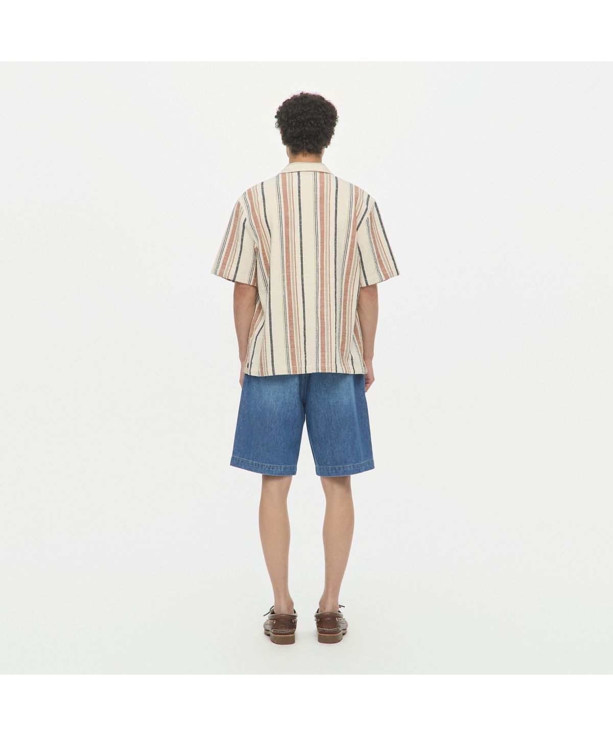 헨리코튼(HENRY COTTONS) 데님 하프 팬츠 AHPOM26501IND