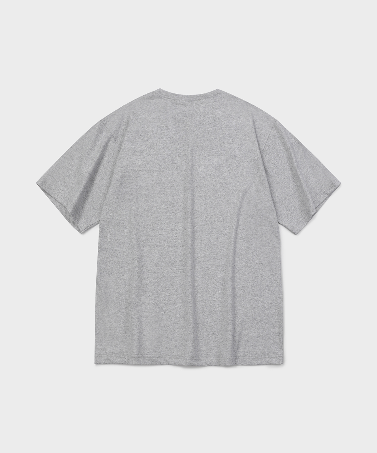 글런든(GRUNDEN) SIGNATURE LOGO T-SHIRT (MELANGE GREY)
