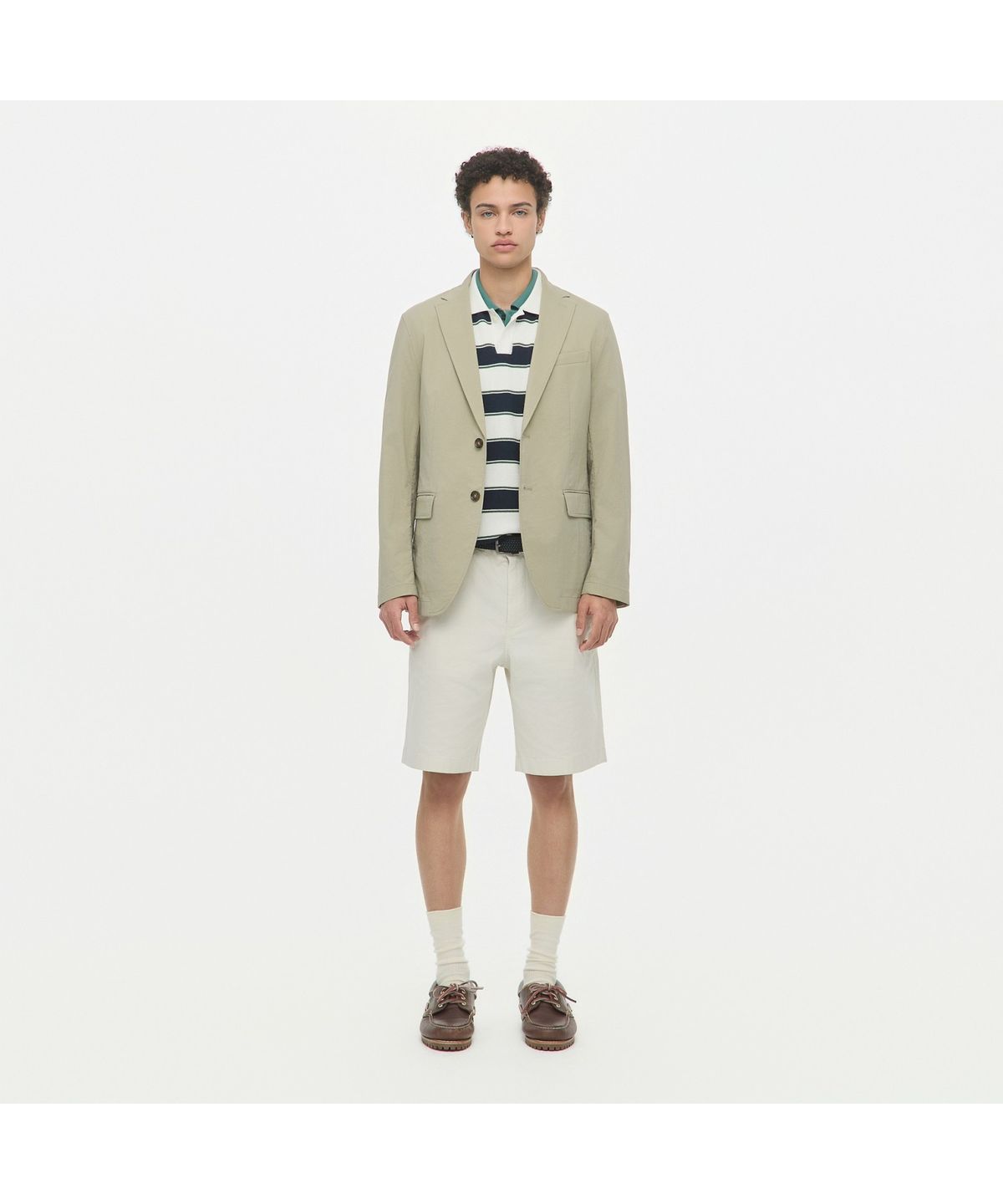헨리코튼(HENRY COTTONS) [Imported Fabric] 스트레치 셋업 자켓 AHJAM26511BEL