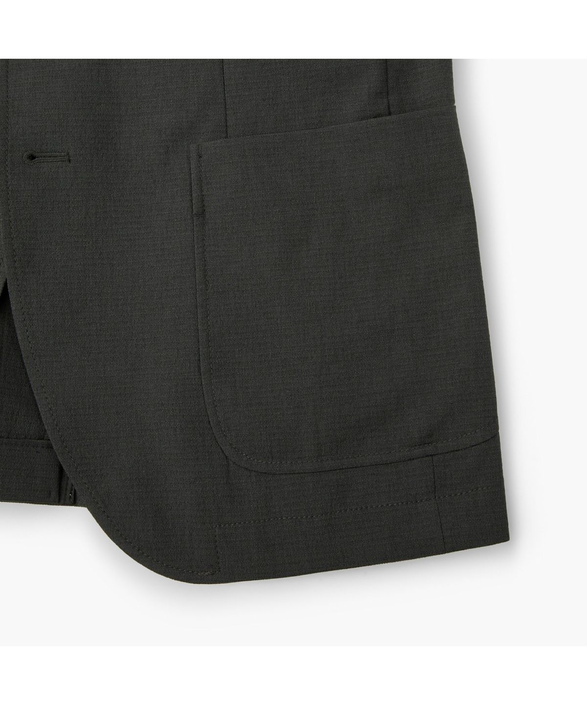 헨리코튼(HENRY COTTONS) [Imported Fabric] 솔리드 셋업 자켓 AHJAM26501GYD