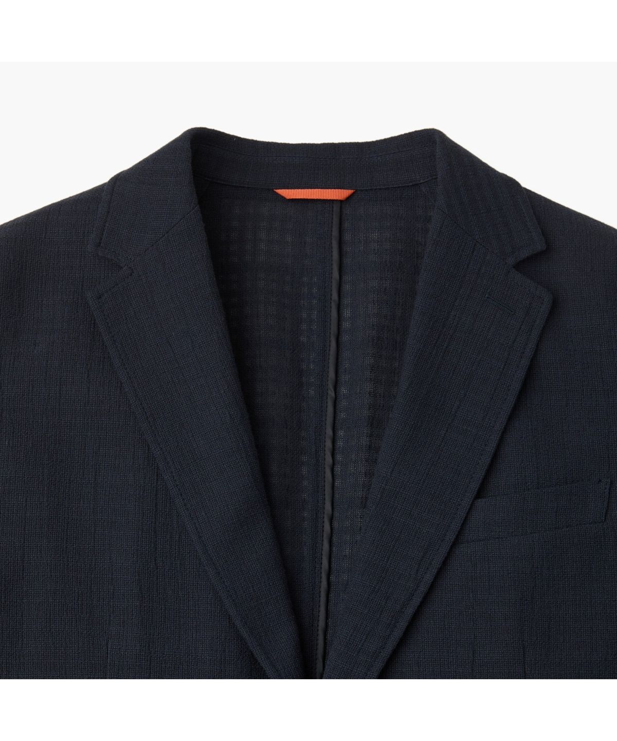헨리코튼(HENRY COTTONS) [Imported Fabric] 코튼 텍스쳐드 자켓 AHJAM26411NYX