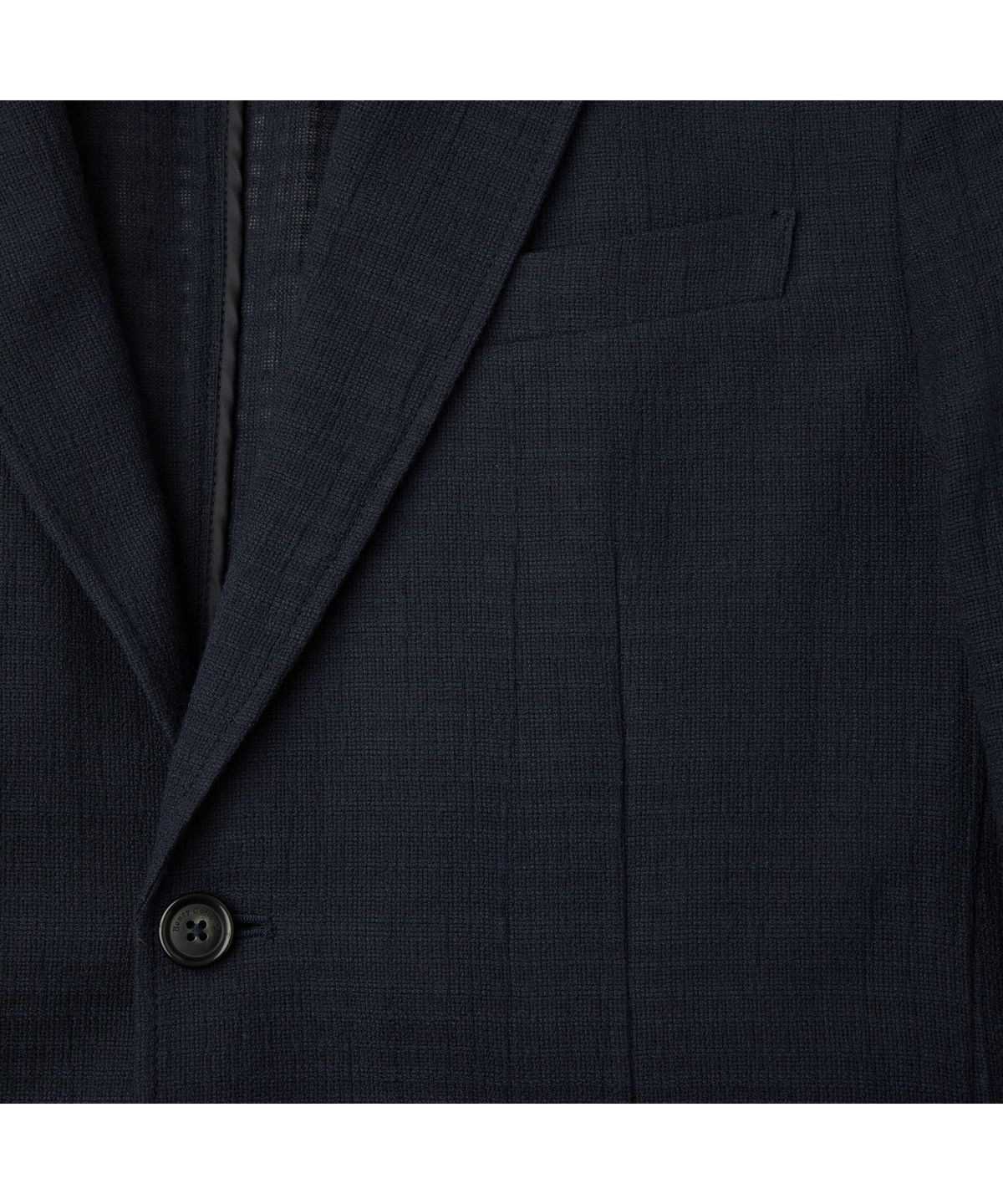 헨리코튼(HENRY COTTONS) [Imported Fabric] 코튼 텍스쳐드 자켓 AHJAM26411NYX