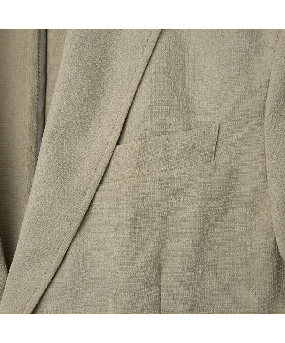 헨리코튼(HENRY COTTONS) [Imported Fabric] 솔리드 셋업 자켓 AHJAM26501GYL