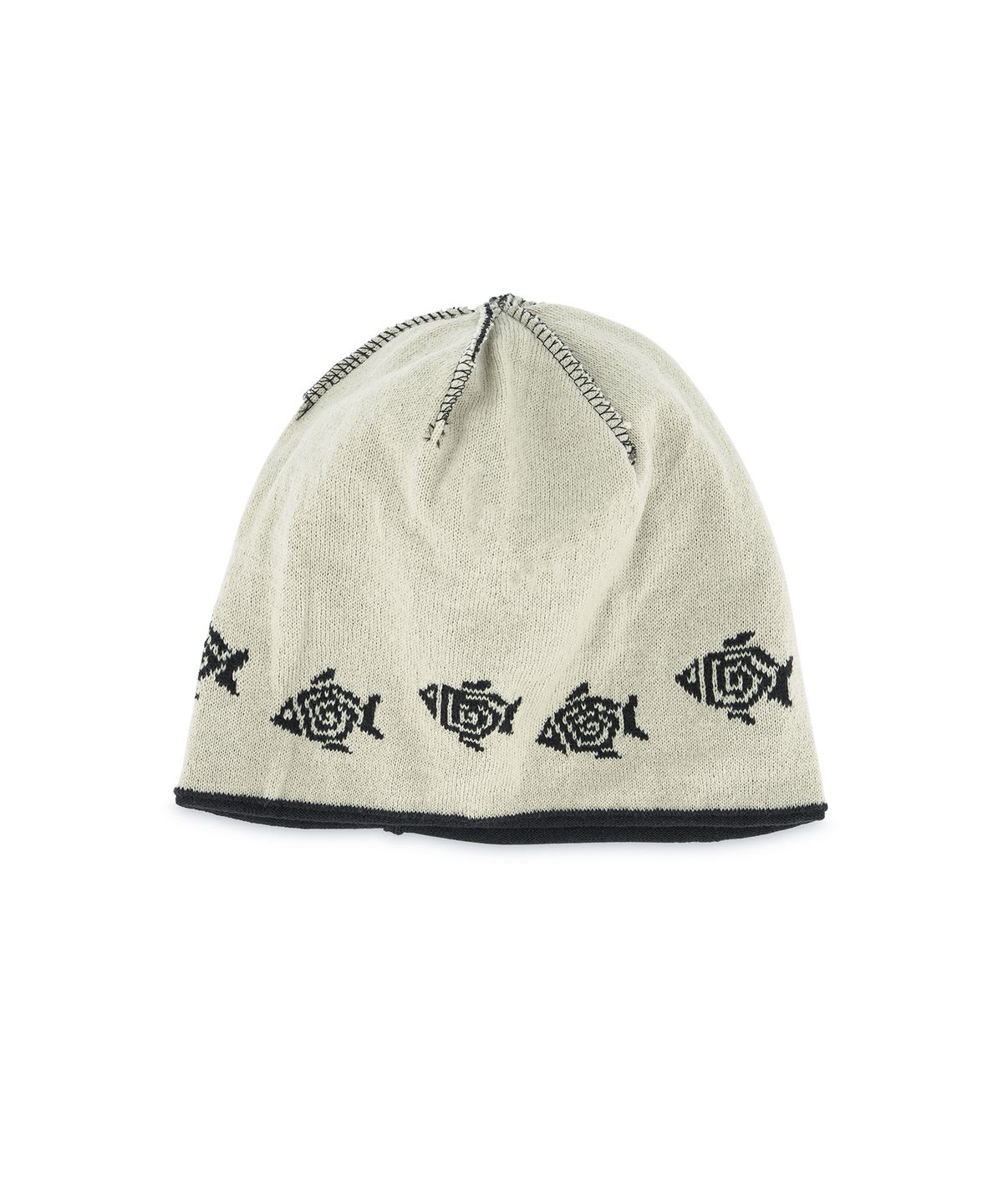 헬로 선라이즈(HELLO SUNRISE) HS Fish Logo Beanie_Black