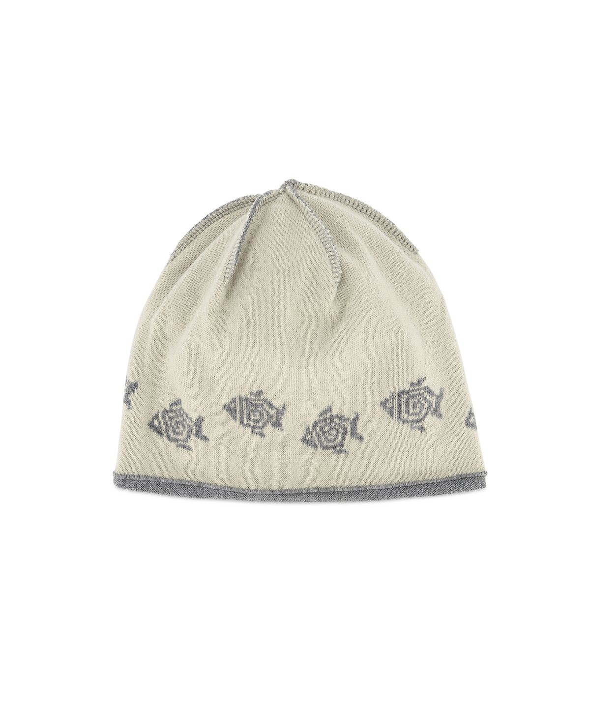 헬로 선라이즈(HELLO SUNRISE) HS Fish Logo Beanie_Gray